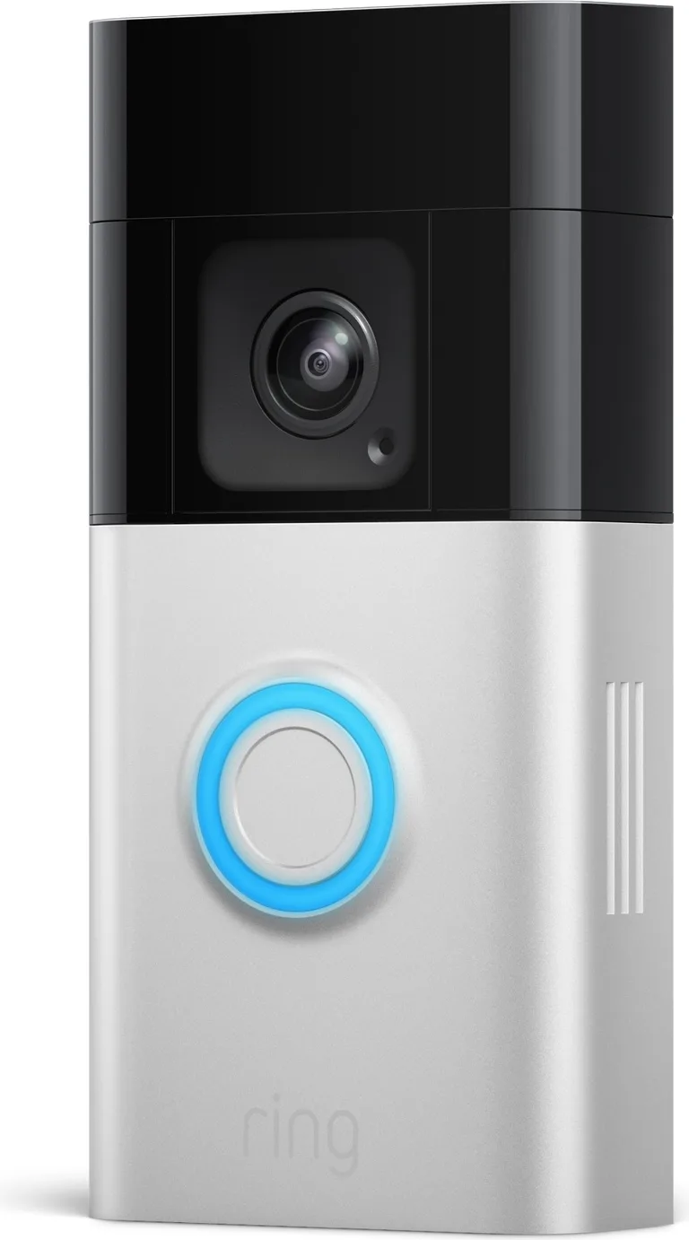 Ring Battery Video Doorbell Pro Nickel Satiné Sonnette connectée