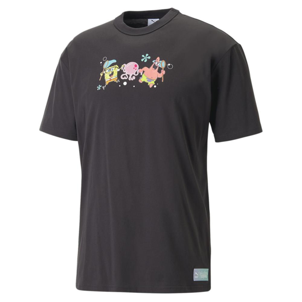 Puma T-shirt Noir Homme Puma X Spongebob Graphic