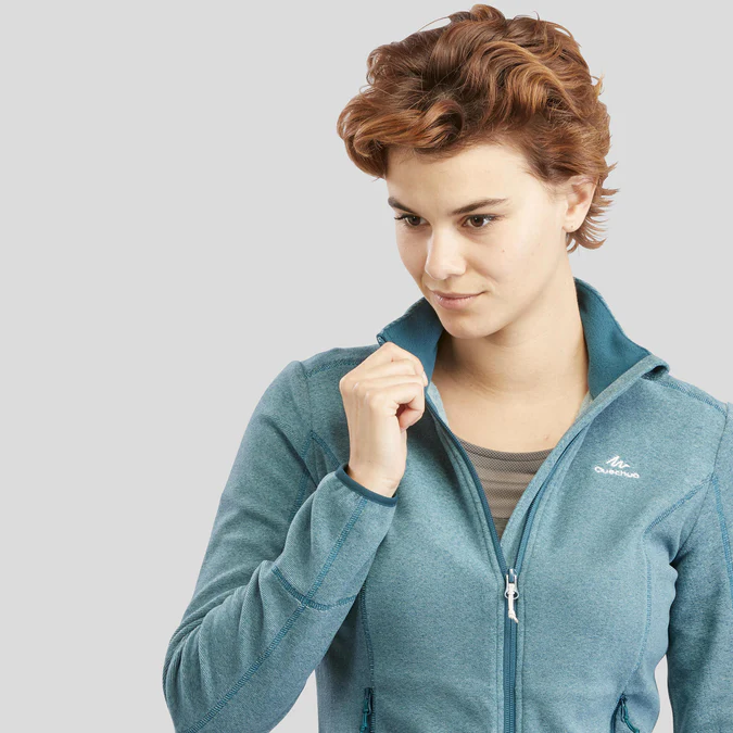 Decathlon Quechua - Jaqueta Fleece Feminina Quechua MH120