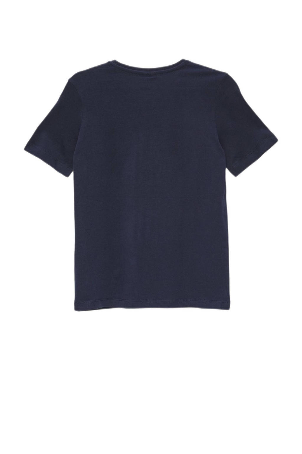 s.Oliver T-shirt met printopdruk donkerblauw