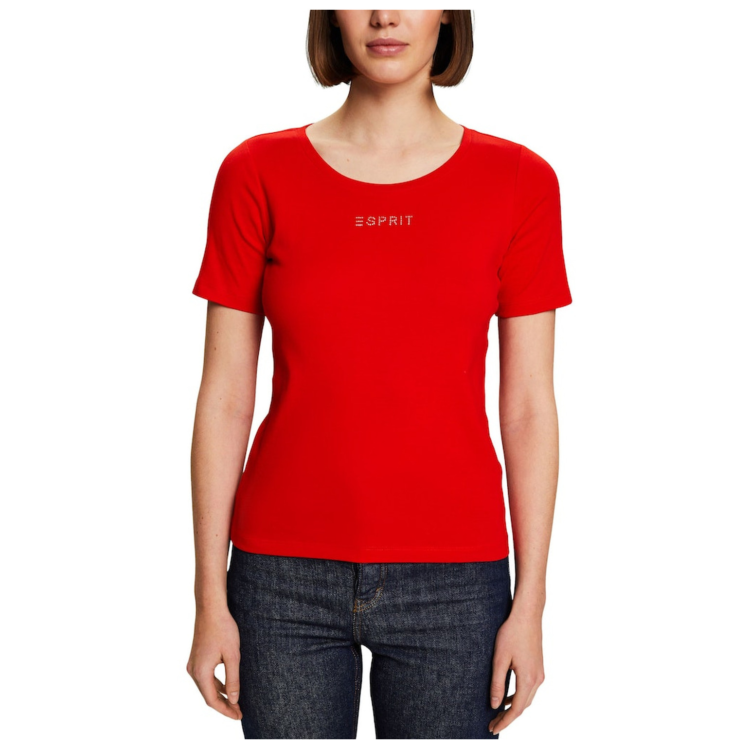 ESPRIT F_rhinstone tee