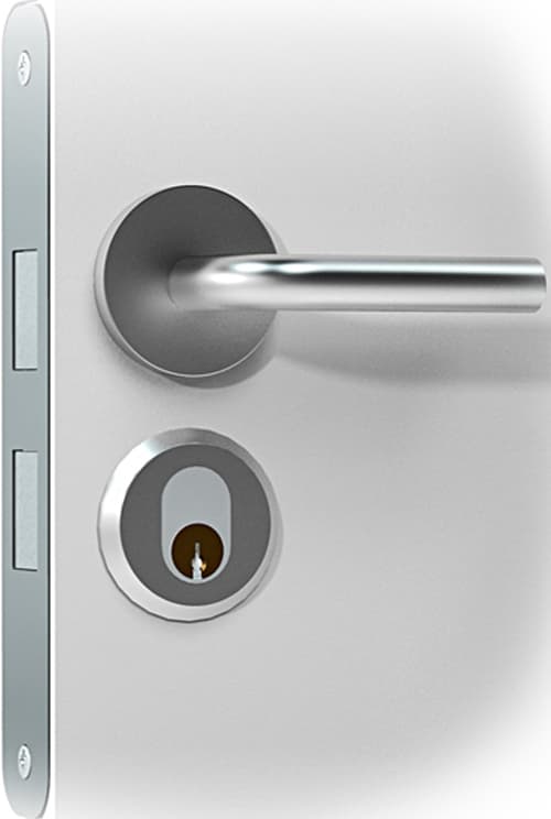 Danalog V3 2024 smart trådløs lås (sølv/Zigbee/Scandi)