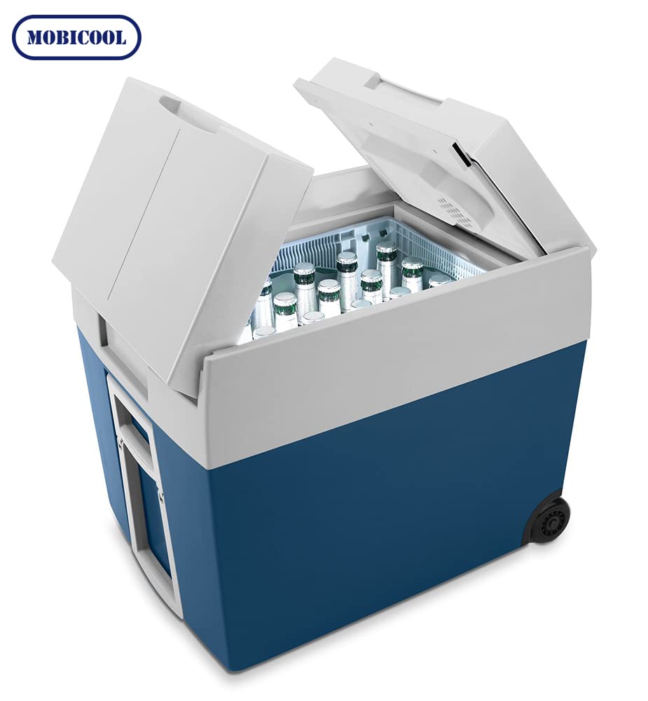 Mobicool MT48W Glacière électrique portable de 48 l, 12 V et 230 V pour voiture, camion, bateau, camping-car et prise de courant