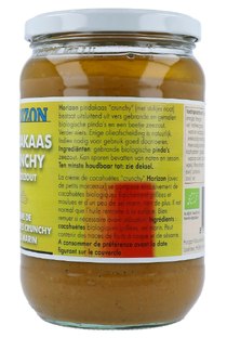 Horizon Pindakaas Crunchy Met Zeezout 650GR