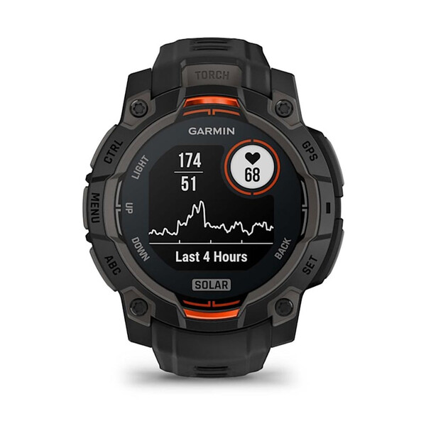 Garmin - Montre Instinct® 3 Solar - 45 mm Noir