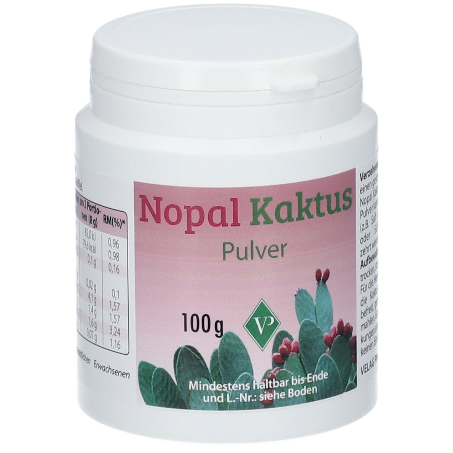 Nopal Kaktus Pulver