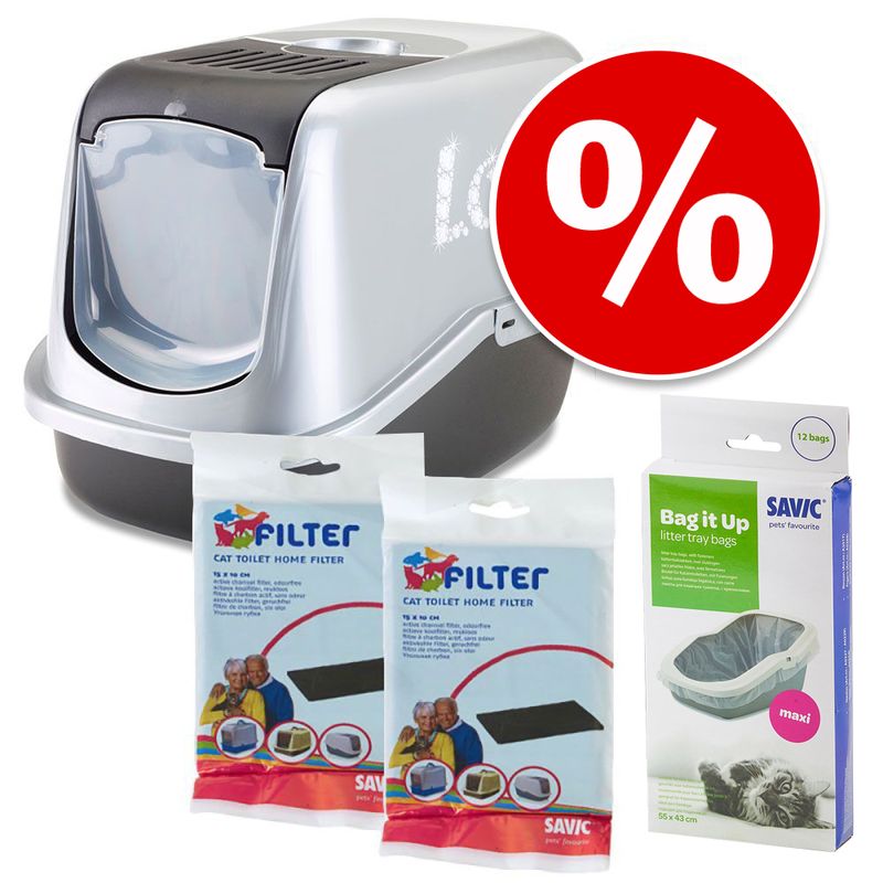 Maison de toilette Savic Nestor motif Love