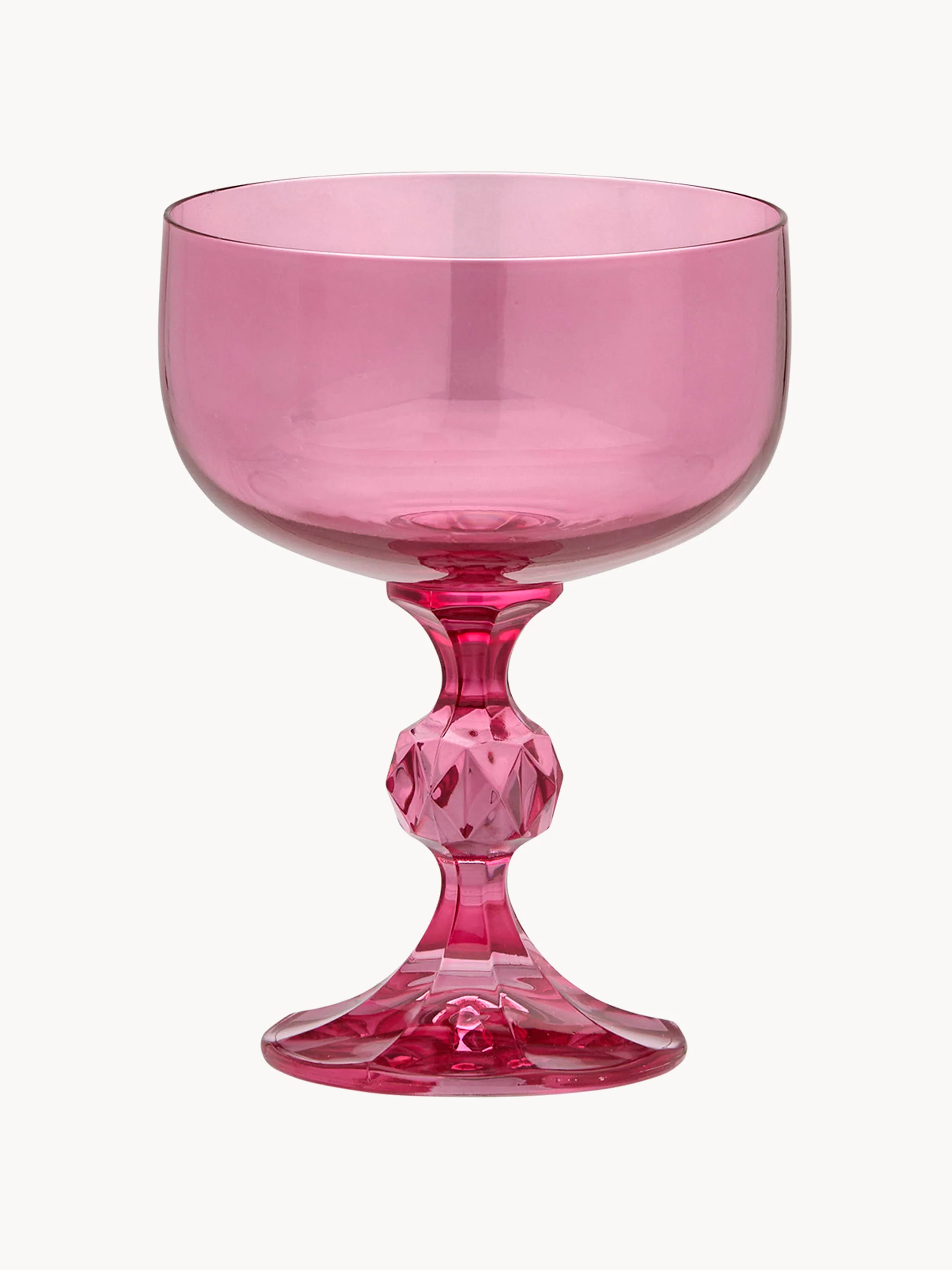 Kristallen wijnglazen Rose, 2-delig