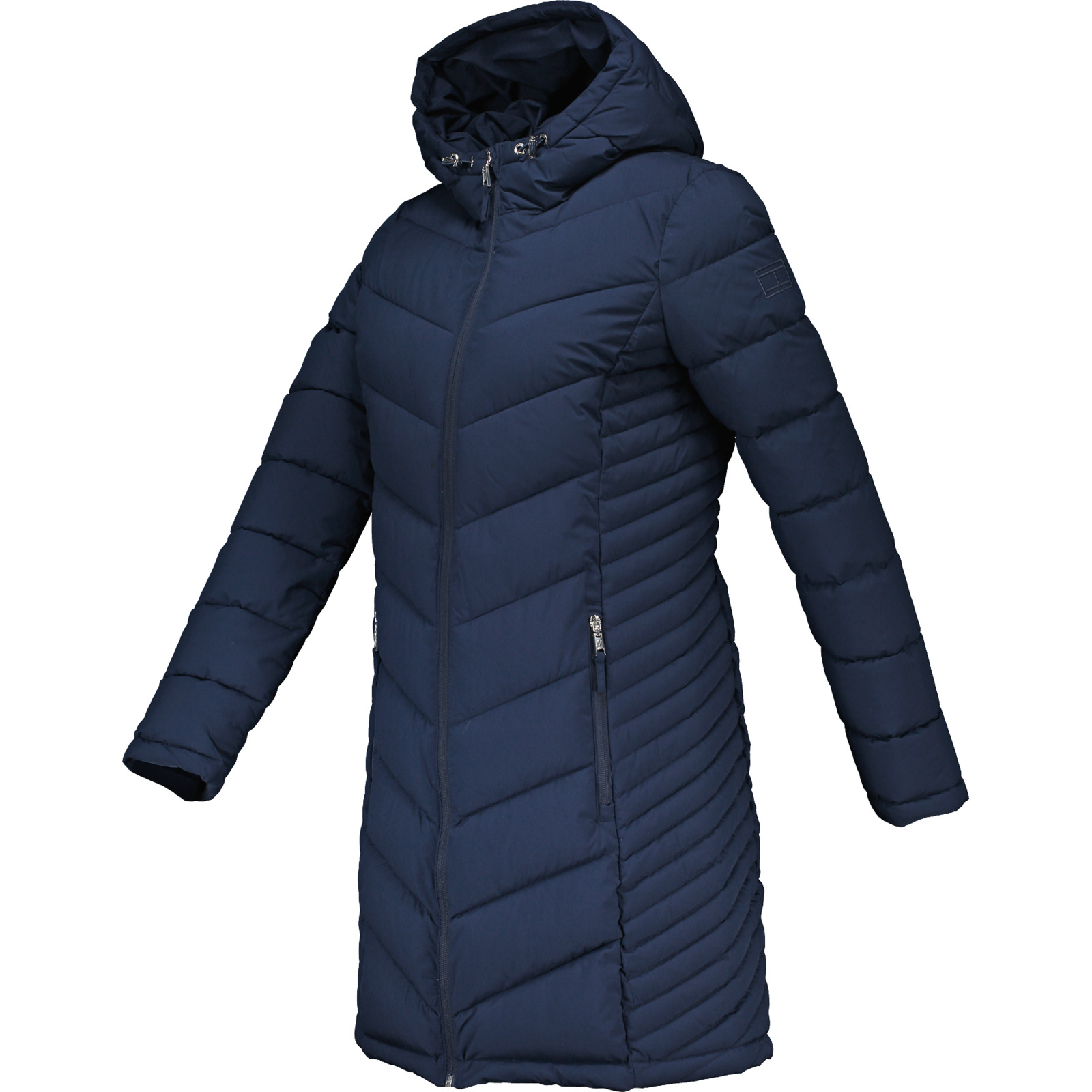 Tommy Hilfiger Damen Pakable Parka S, dunkelblau