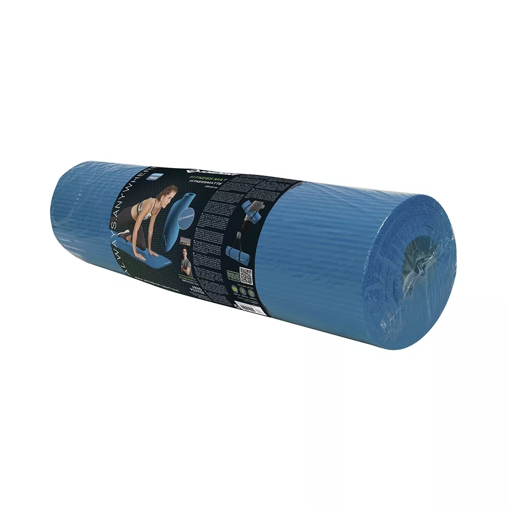 Schildkröt Fitnessmatte 185x 61x 1.0cm ocean-blue mit Tragegurt