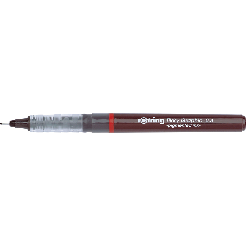 Rotring Faserschreiber Tikky Graphic, schwarz