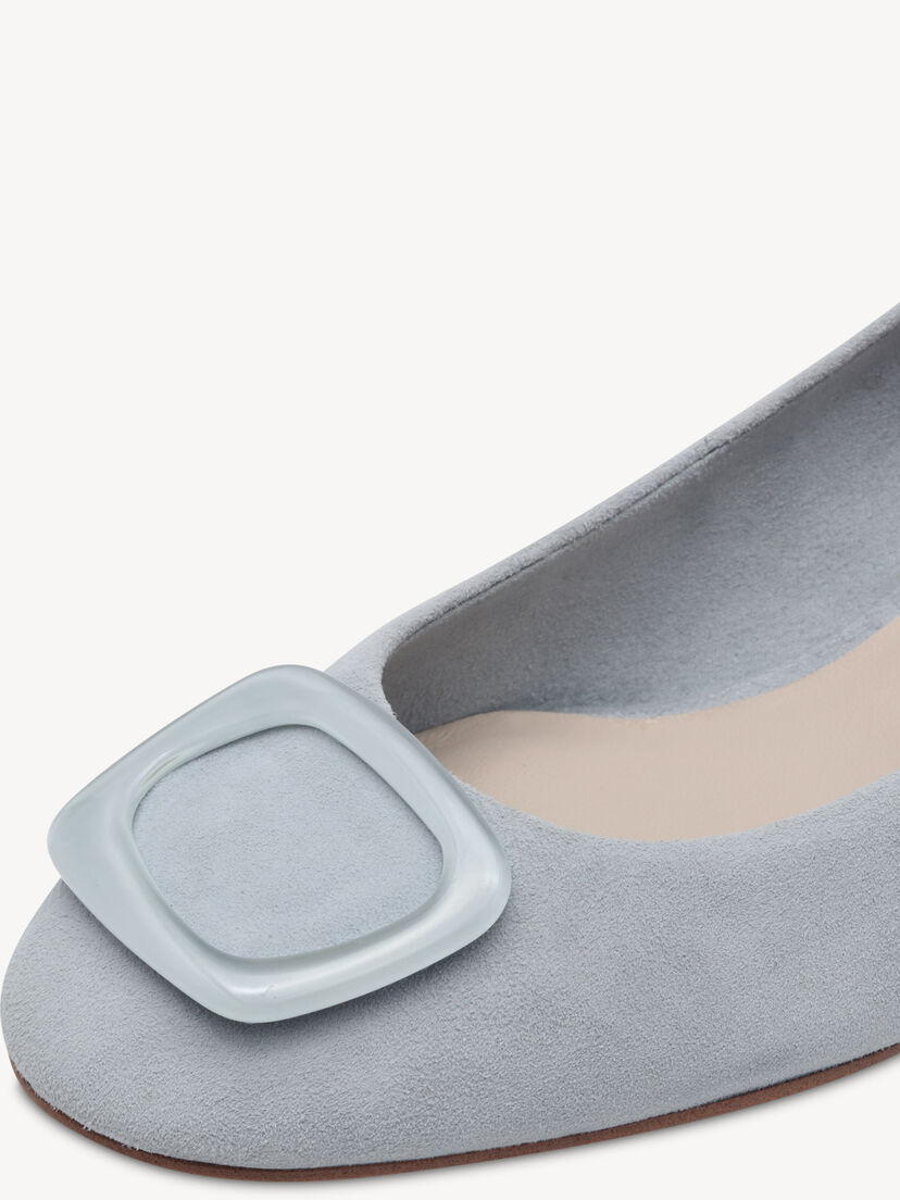 Leren Pumps - blauw