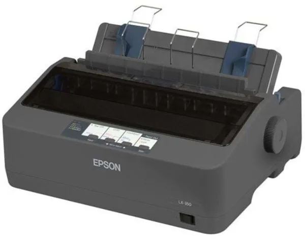 Epson LX 350 - Printer - S/H - dot-matrix - 9 pin - op til 357 tegn/sek. - parallel, USB, seriel