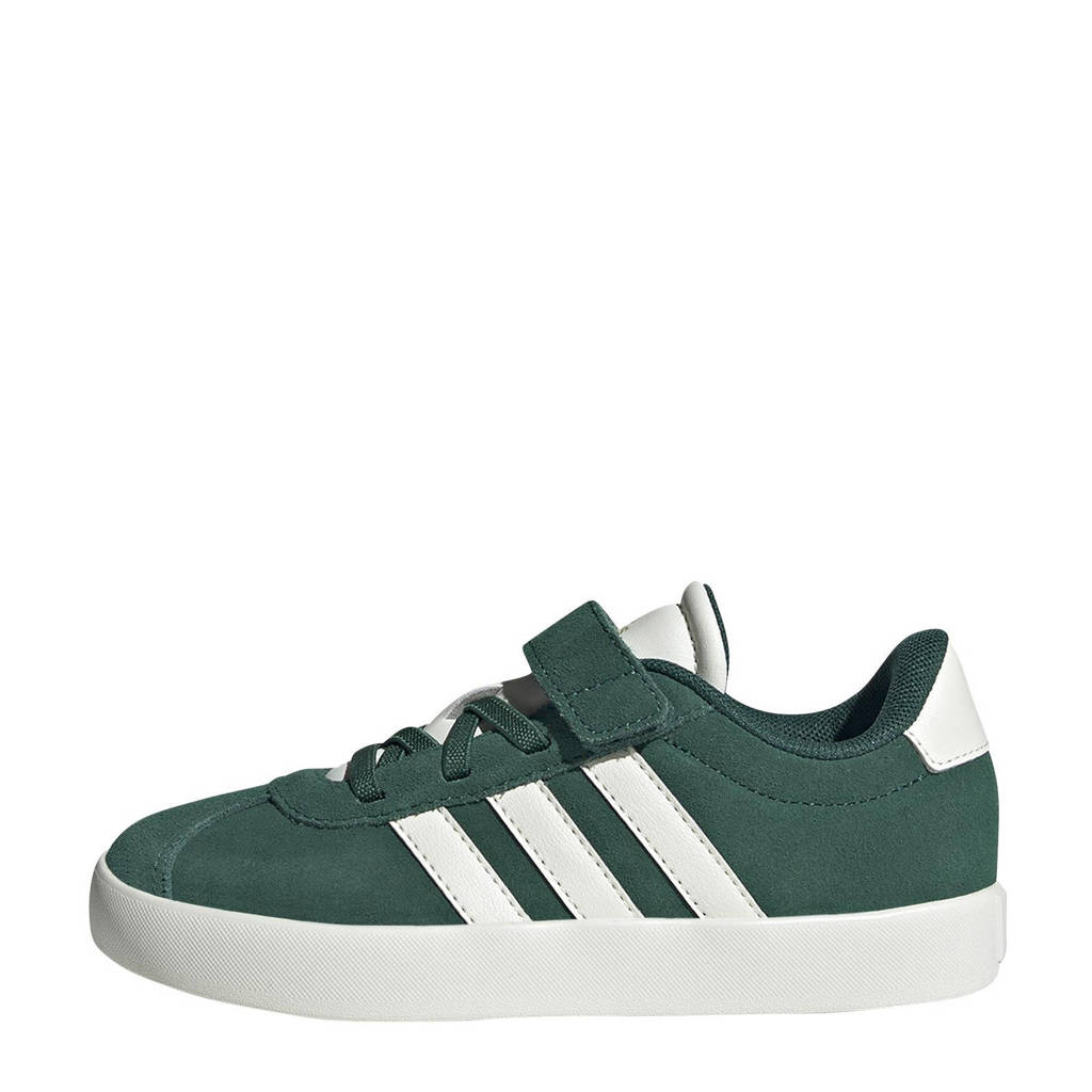 adidas VL Court 3.0 sneakers donkergroen/wit