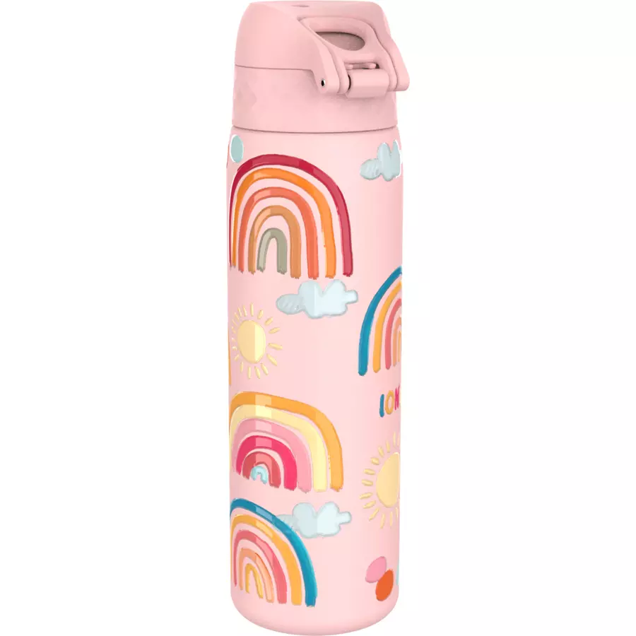 ion8 Wasserflasche Edelstahl 600 ml rosa
