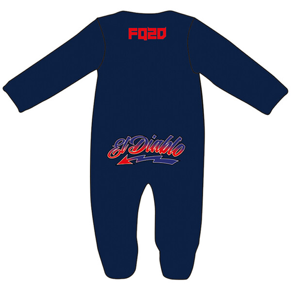 Fabio Quartararo - Pyjama bébé El Diablo 20 Bleu / Rouge