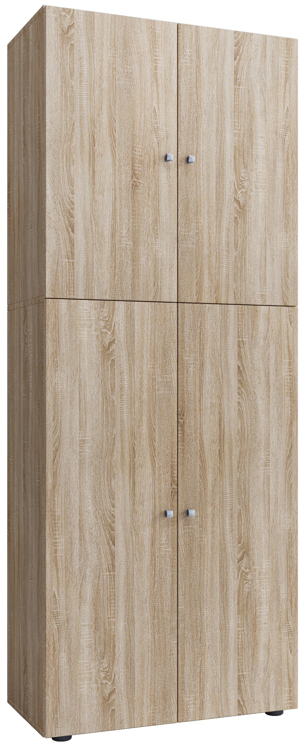 VCM Holz Kleiderschrank Jugendschrank Kinderschrank Schrank Lona Drehtüren