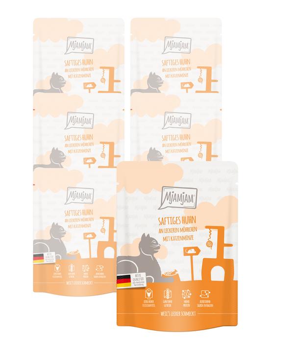 MjAMjAM® Nassfutter für Katzen Quetschie