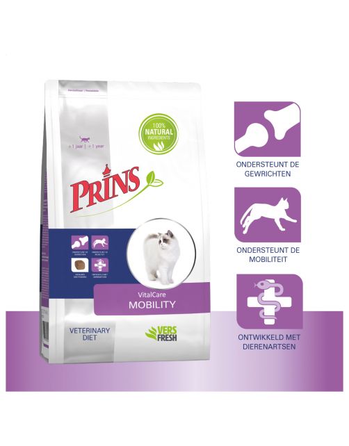 Prins Vitalcare Diet Mobility Gevogelte - Kattenvoer