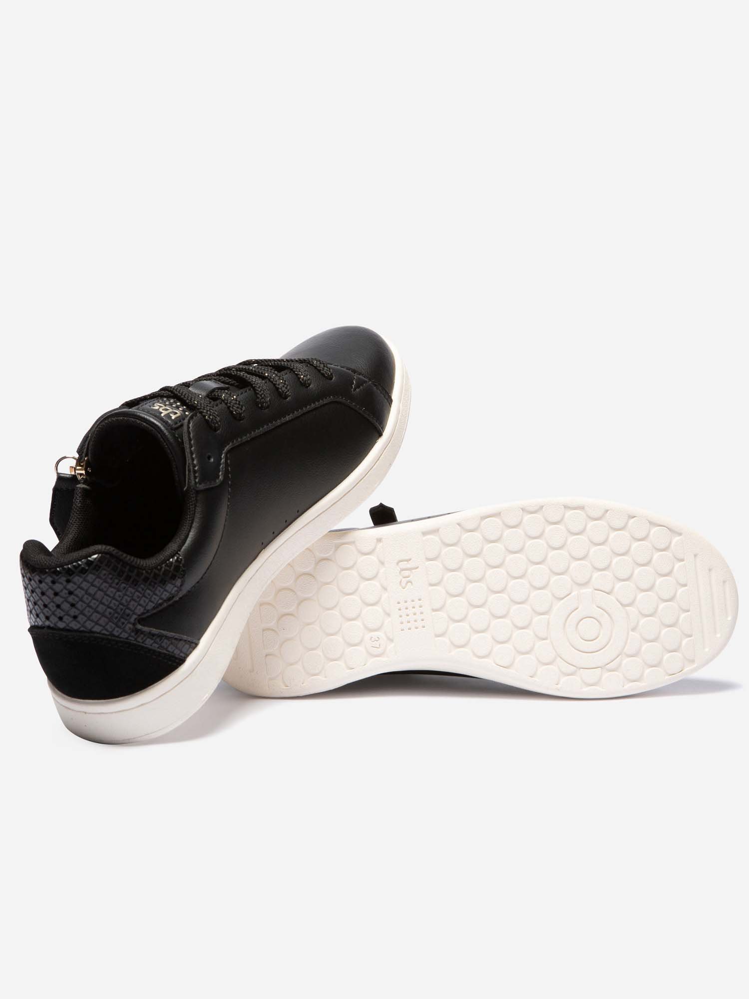 Baskets Femme Eco-Conçues Zippées Noir