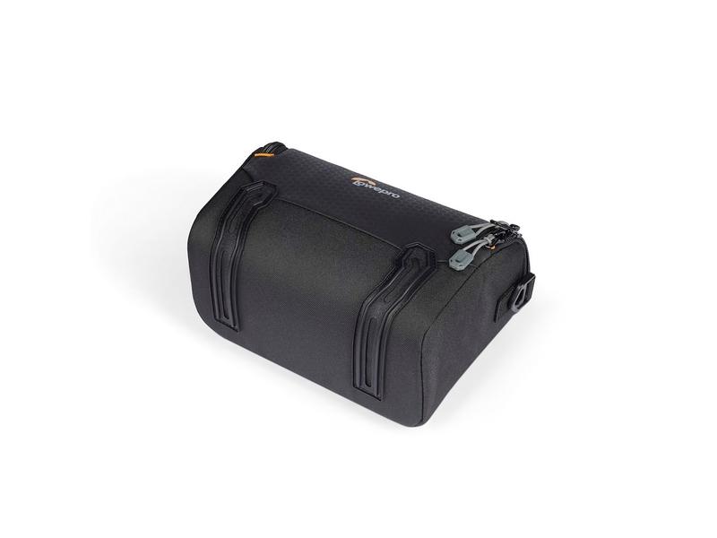 Lowepro Kamera-Tasche Adventura SH 140 III (GRL) Schwarz Robuste und praktische Kameratasche aus recycelten und solution-dyed Materialien