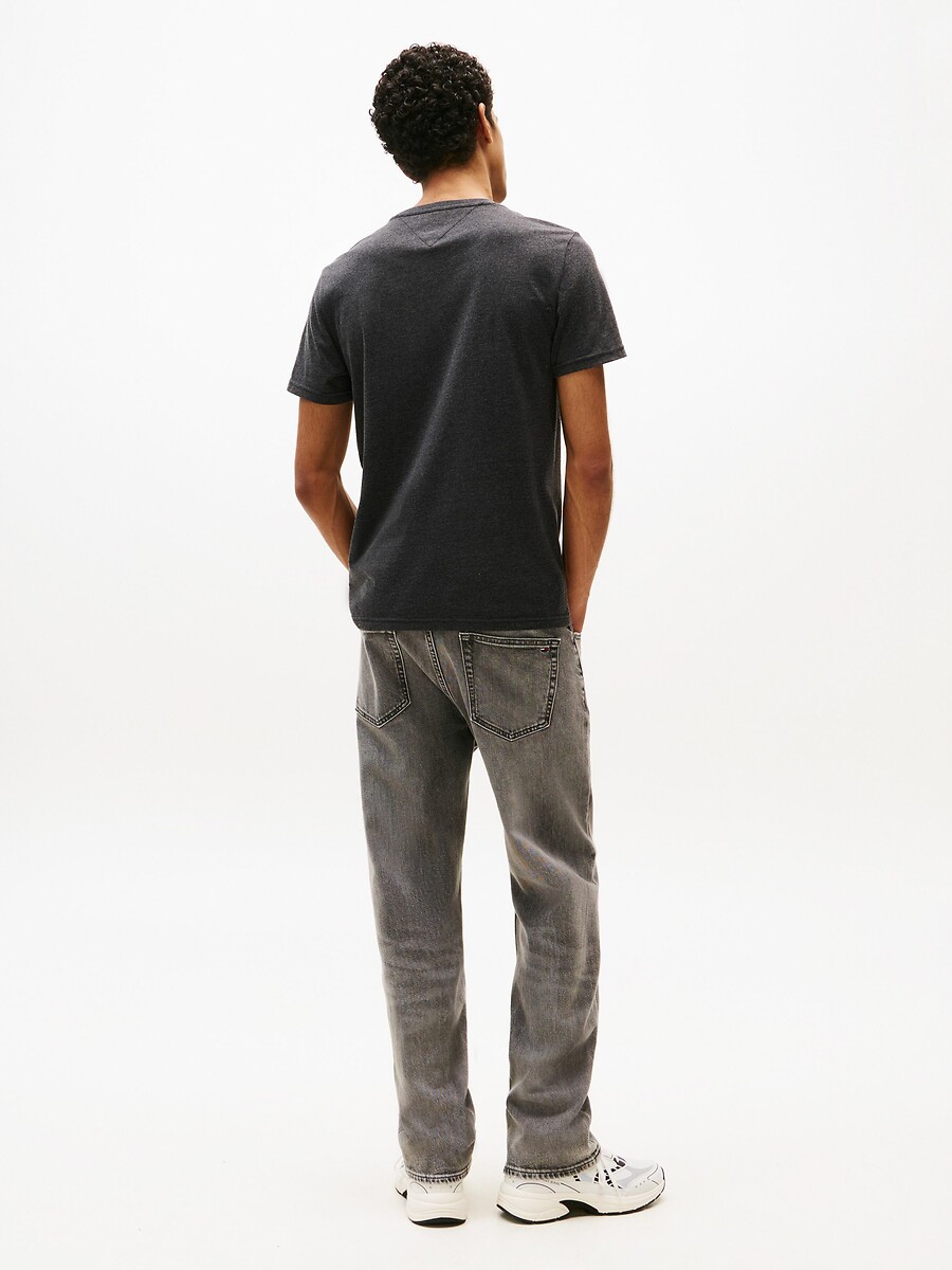 TOMMY JEANS<br>Camiseta elegante com gola redonda e jaqueta