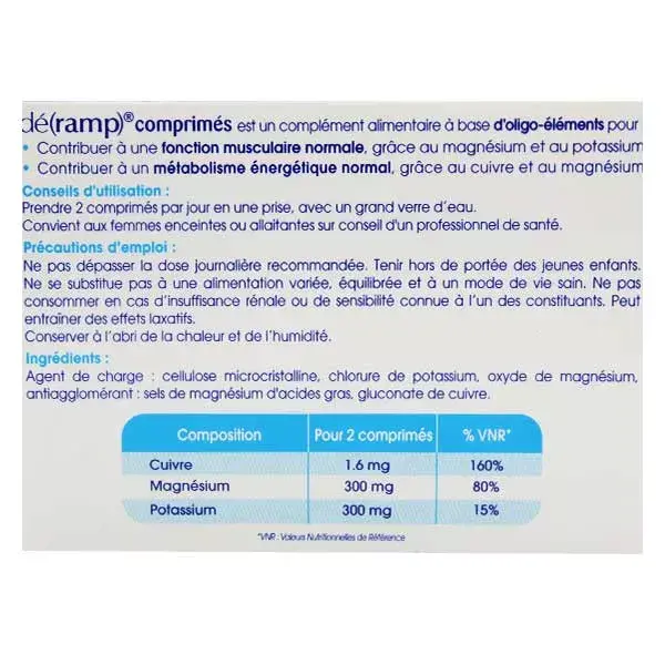 Dé(ramp) Suplemento Alimentar 30 comprimidos