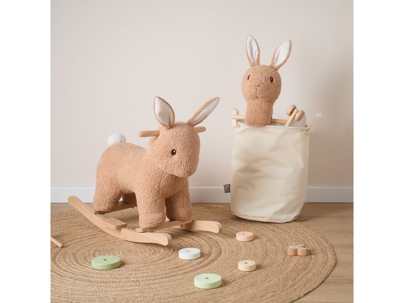 bieco Steckentier Hase Fine Caramel Steckenhase