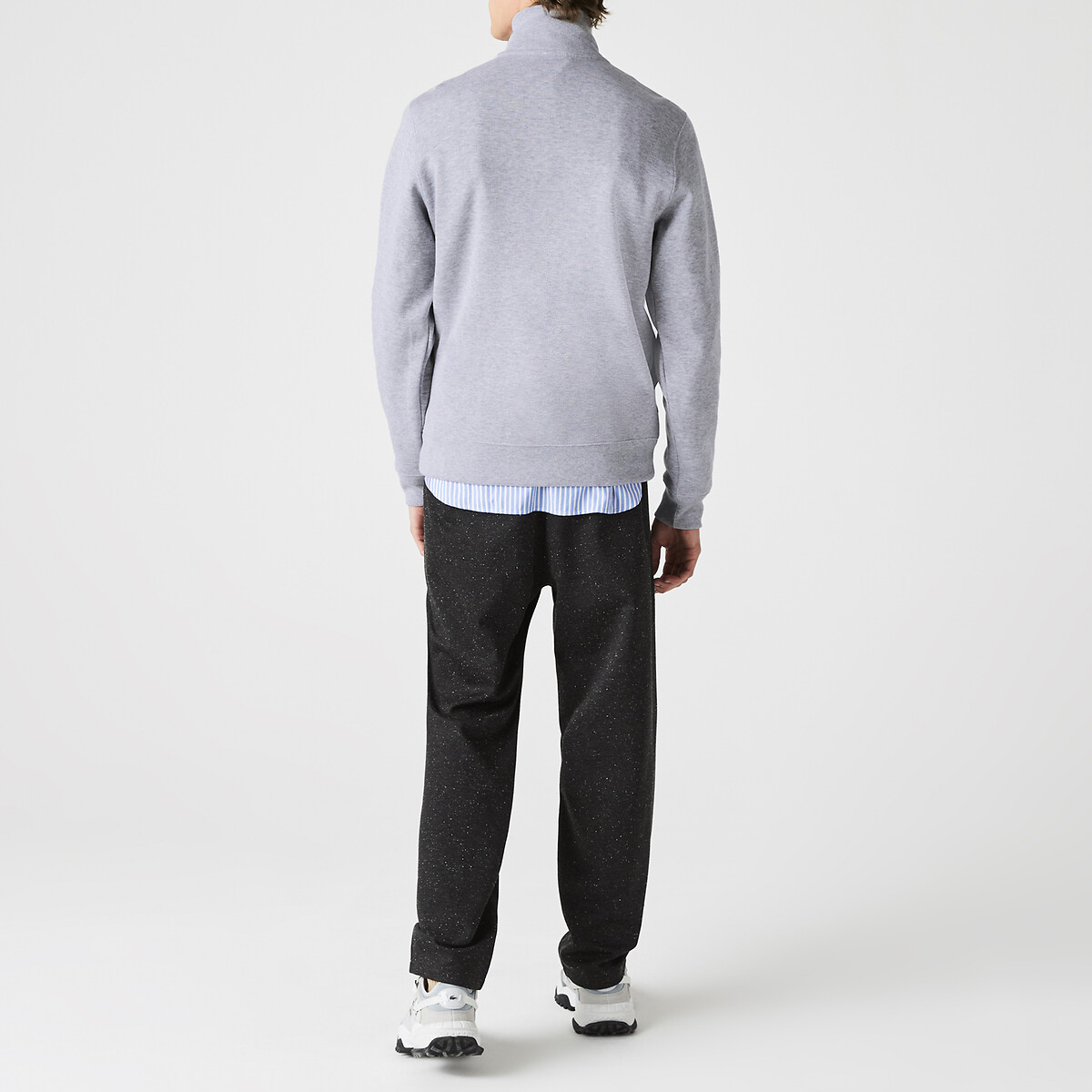 LACOSTE<br>Suéter com gola e zíper Lacoste Sport