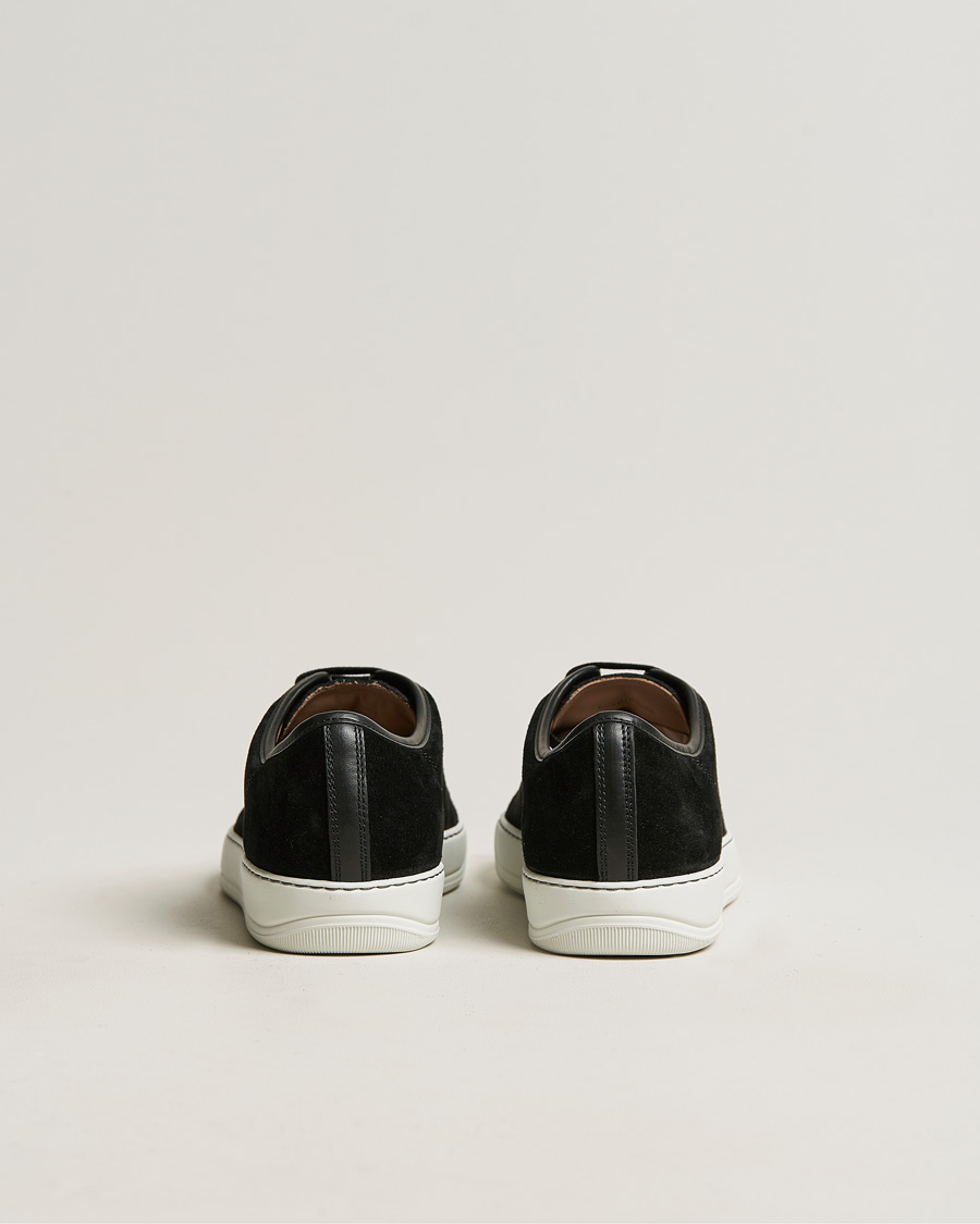 Lanvin DBB1 Patent Cap Toe Sneaker Black