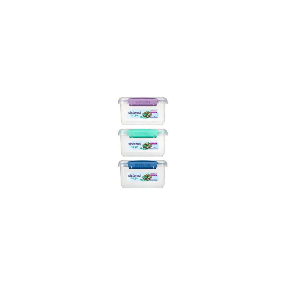 Sistema Lunch plus to go - flere farver - 1,2 L