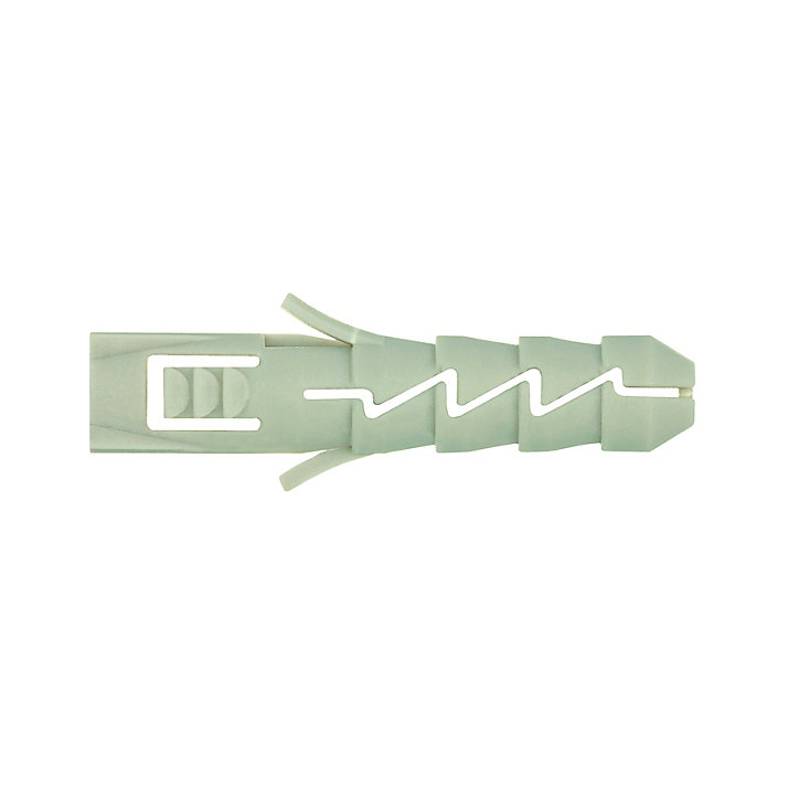 6 chevilles Diall nylon CL Ø12x60mm