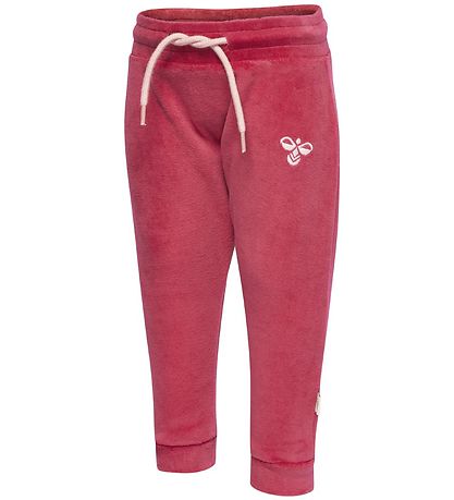Hummel Hosen - Velours - Dunkelrosa