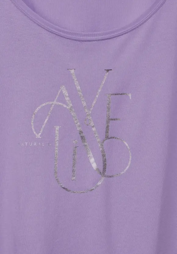 T-Shirt mit Wording - smell of lavender