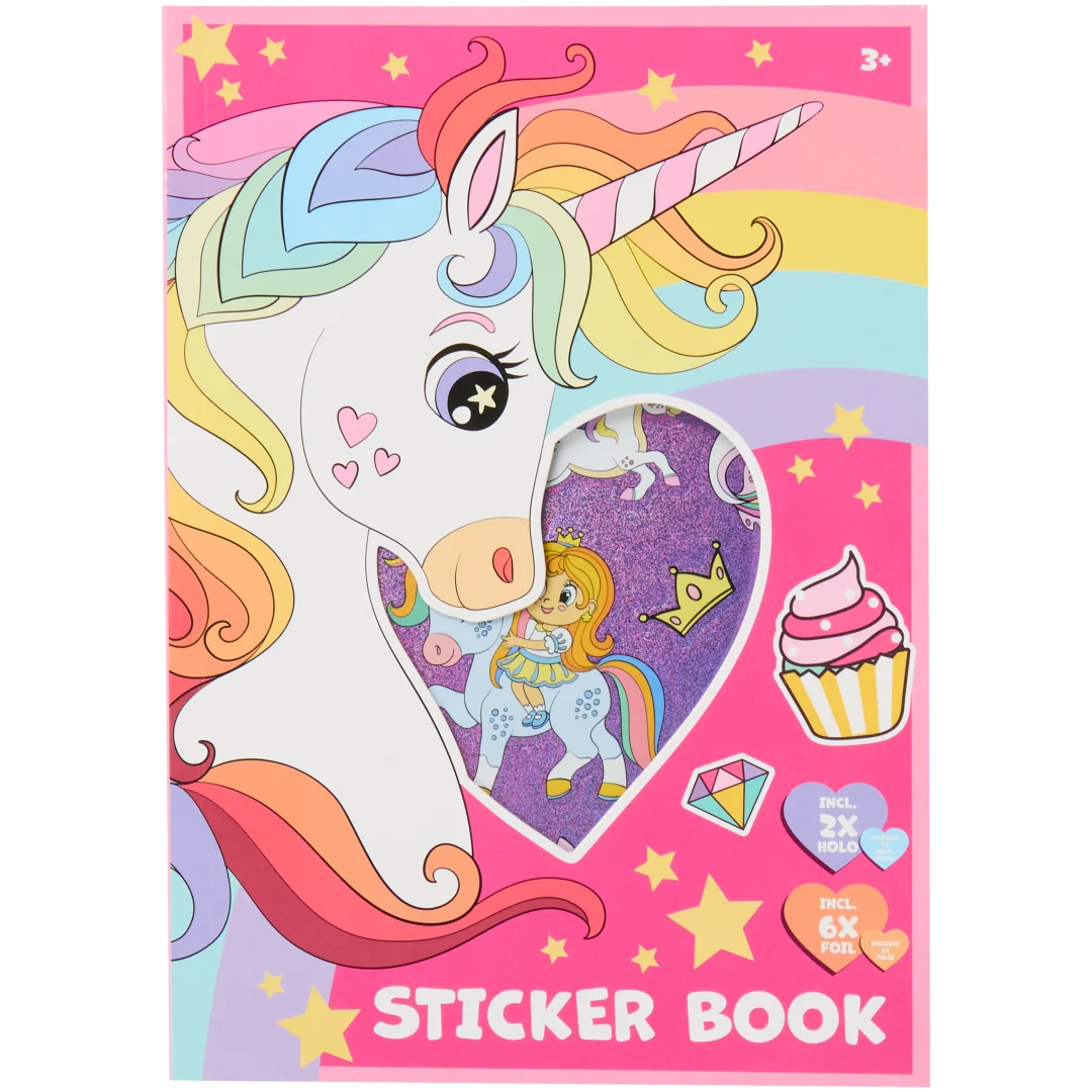 Stickerboek A5 18 vel | diverse varianten