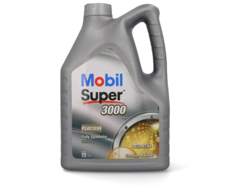 Mobil Motorenöl Super 3000 X1 5W-40, 5 l Vollsynthetisches Motoröl