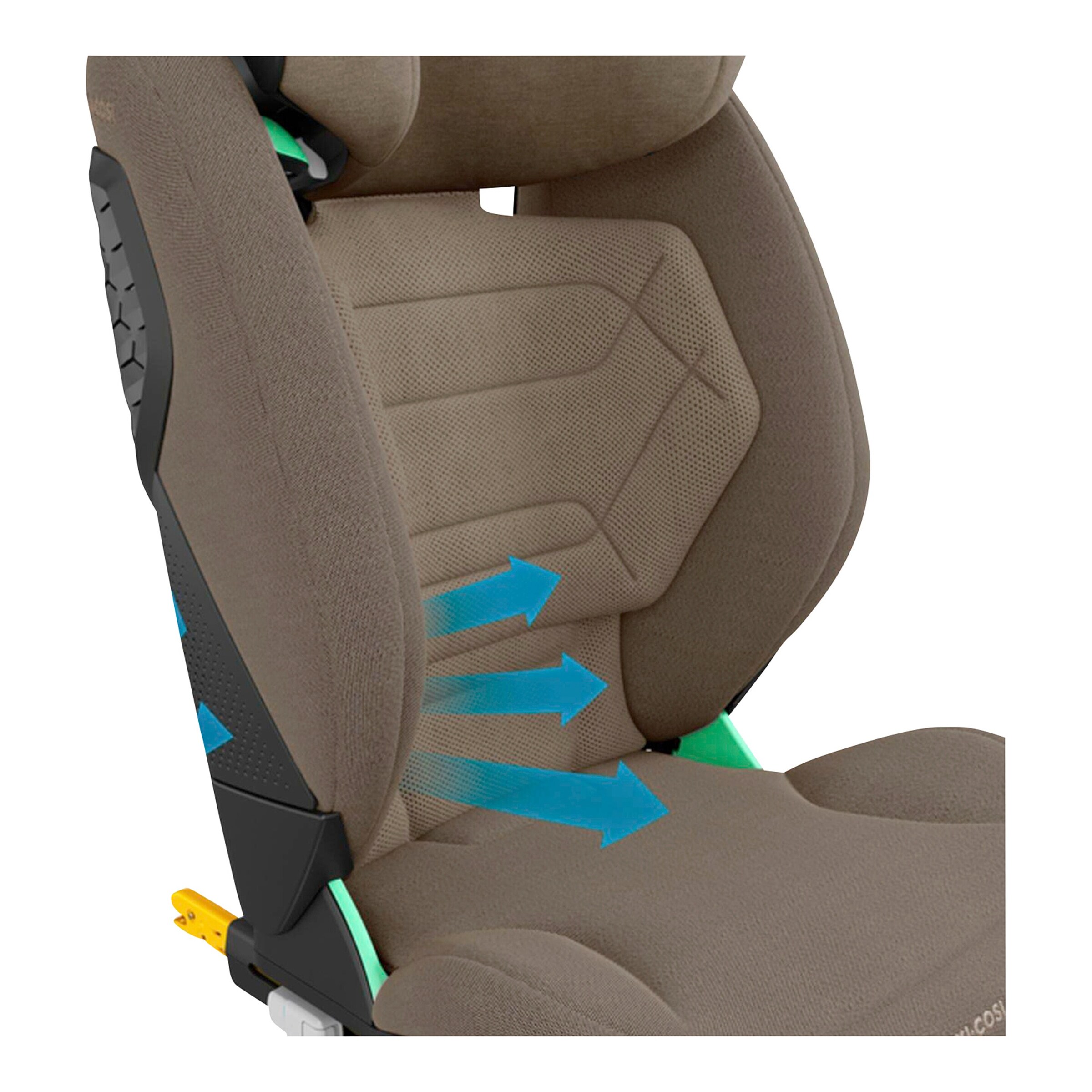 Maxi-Cosi Kindersitz Rodifix Pro 2 i-Size authentic truffle