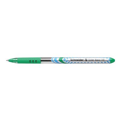 Schneider Slider Basic - Stylo à bille - vert - 1.4 mm - trait large
