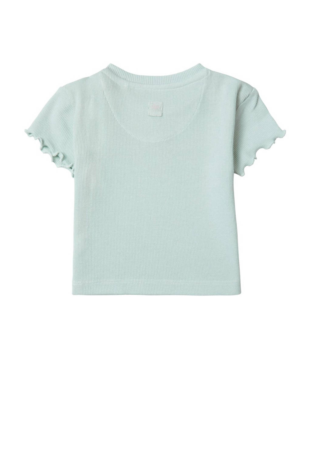 Noppies T-shirt met printopdruk mintgroen