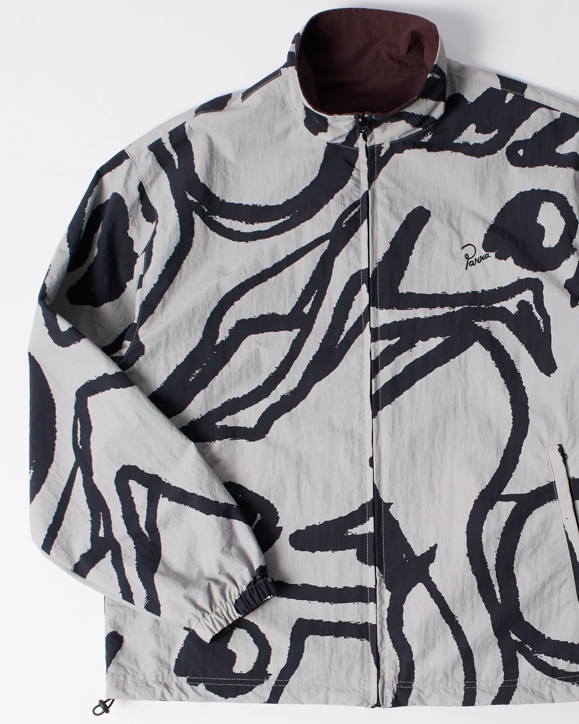 byParra Freak Scene Reversible Track Top (Grey)