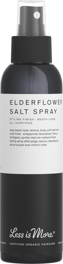 Less Is More Organic Elderflower Salt Spray