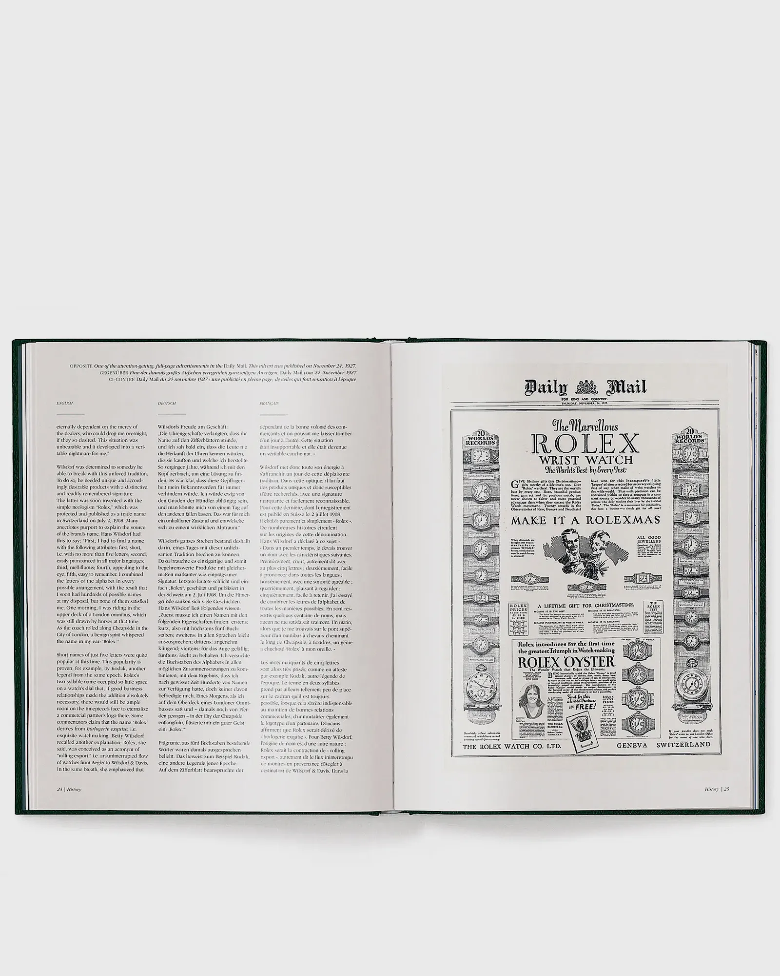 teNeues “The Watch Book Rolex - 3rd updated and extended edition” by Gisbert L. Brunner