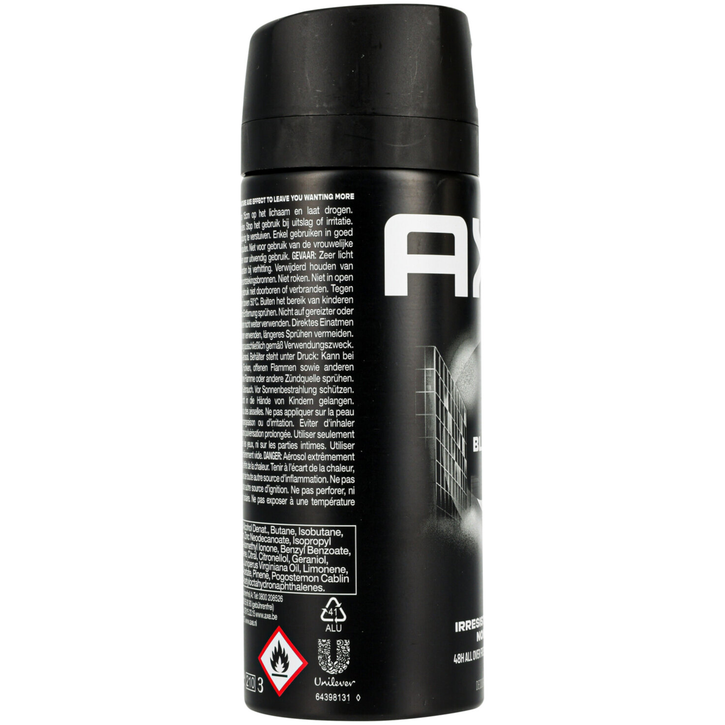 Axe Deo Spray Black ohne Alu