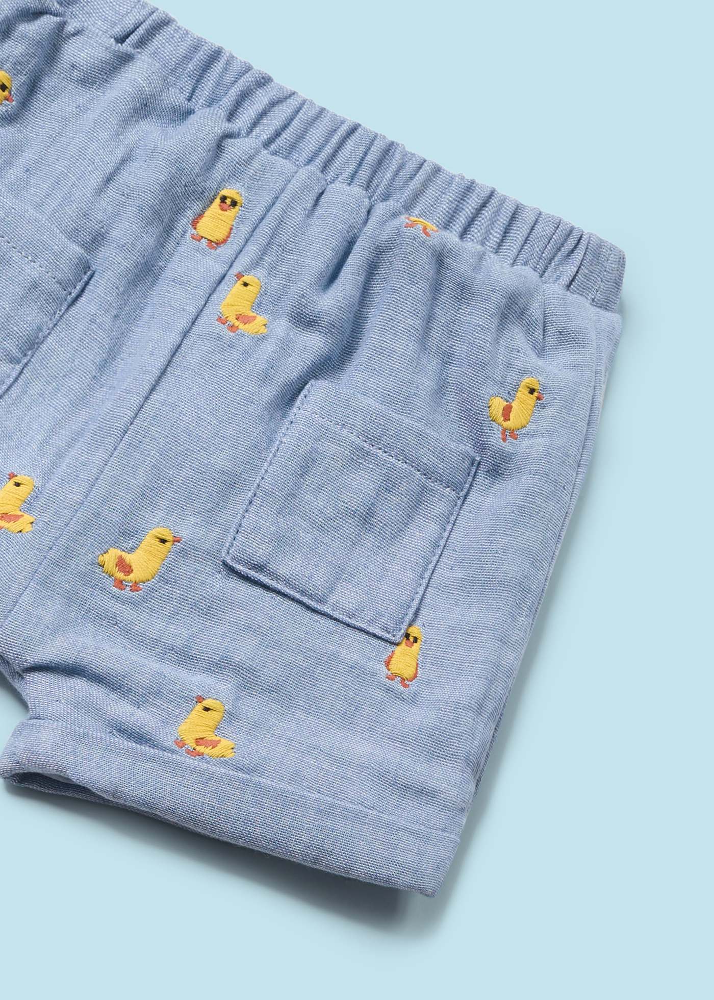 Conjunto de algodão Better Cotton de 2 peças para recém-nascidos, cor milho.