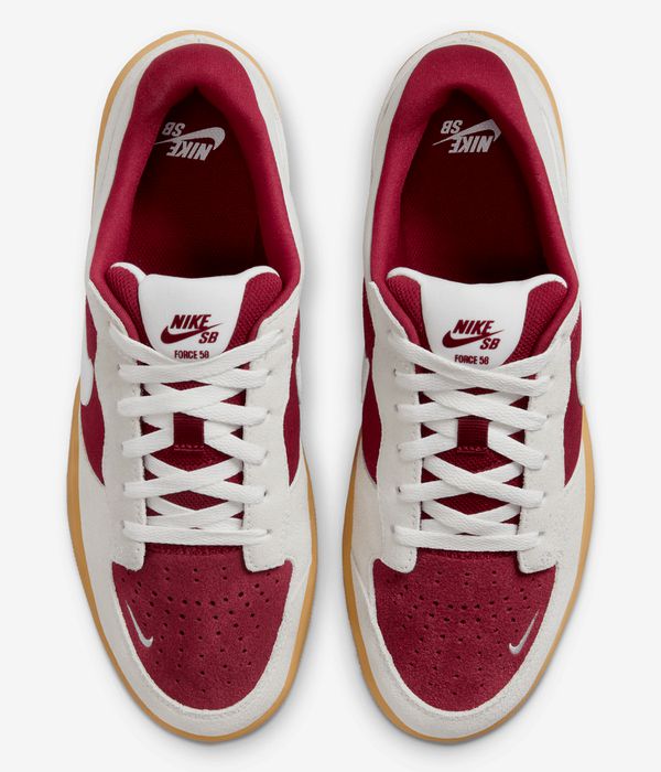 Nike SB Force 58 Schuh (team red white)