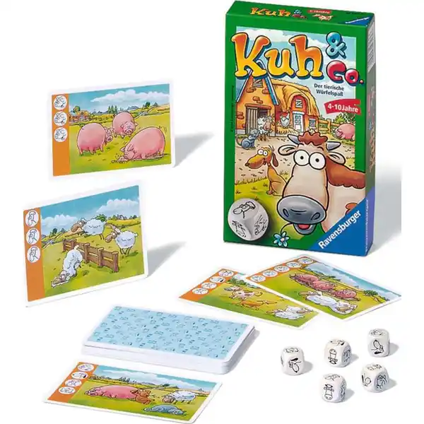 Kuh & Co. Das tierische Würfelspiel