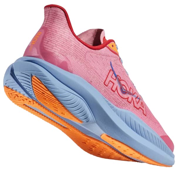 Chaussure running HOKA ONE ONE MACH 6 YOUTH PEONY / CERISE