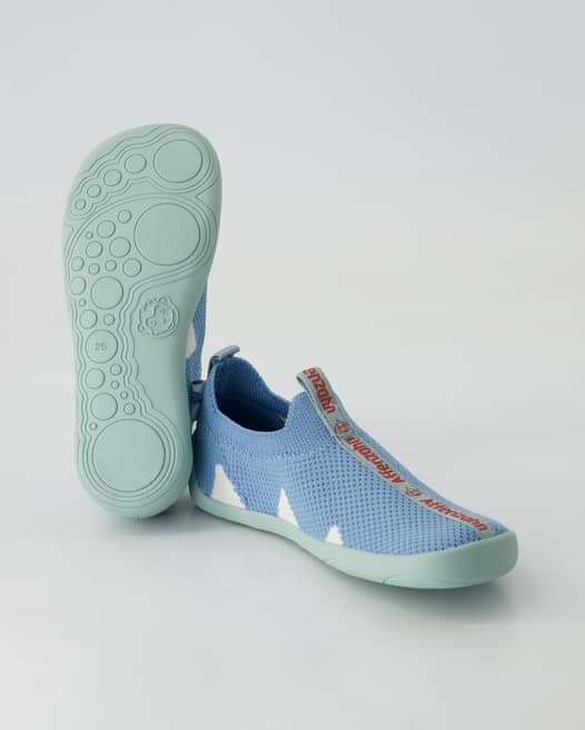 Affenzahn Flinky Shark Barfußschuhe in Blau