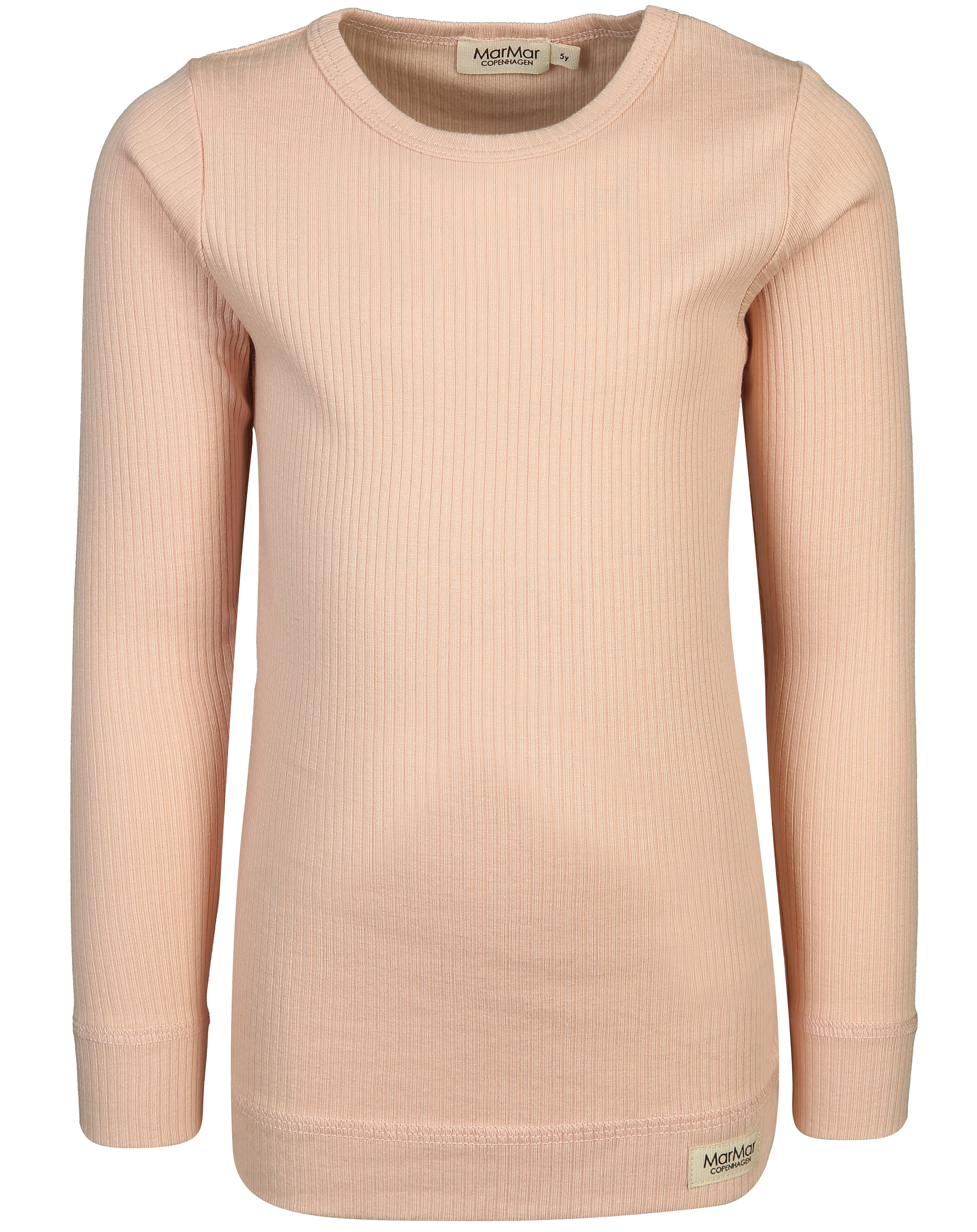Langarmshirt HENLEY RIB in rose
