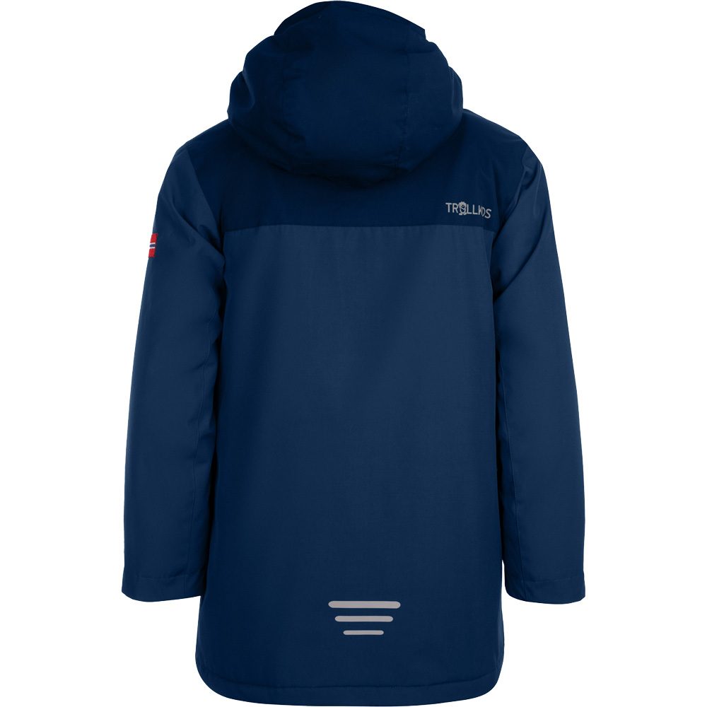 Trollkids Gudvangen Parka Kinder mystic blue